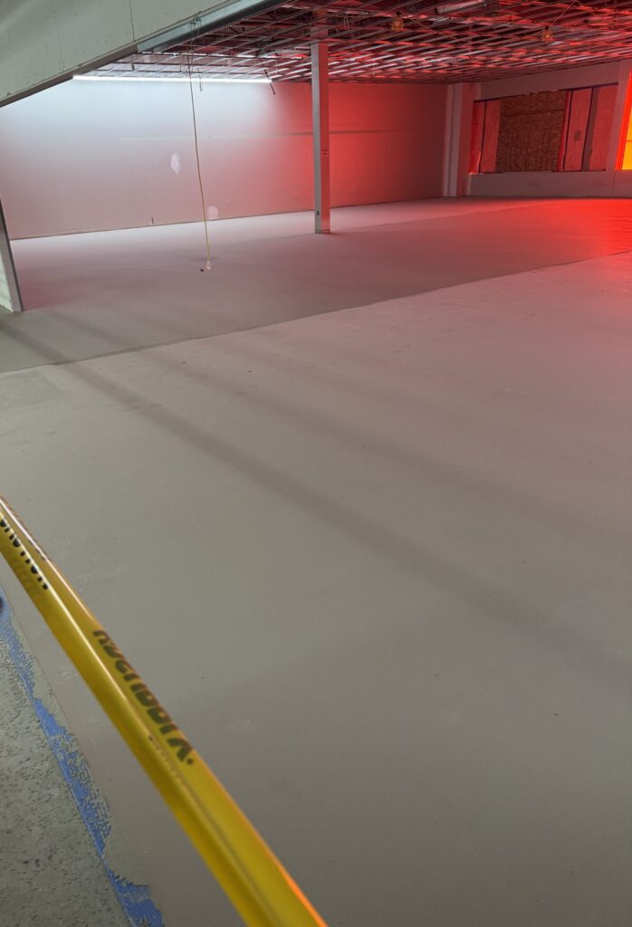 self leveling application