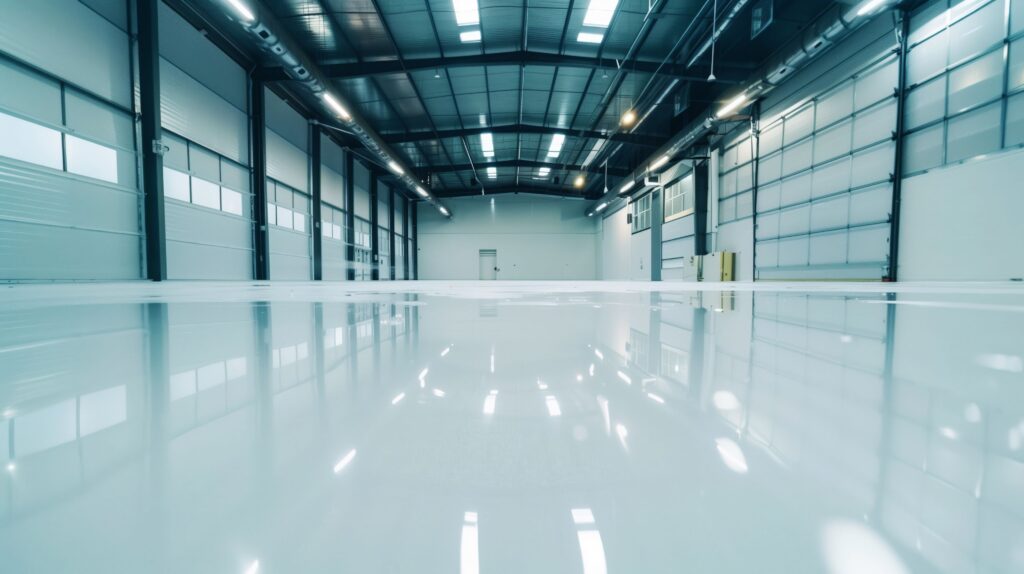 100solid epoxy coating